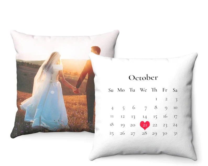 Personalized Calendar Photo Blanket Blanket