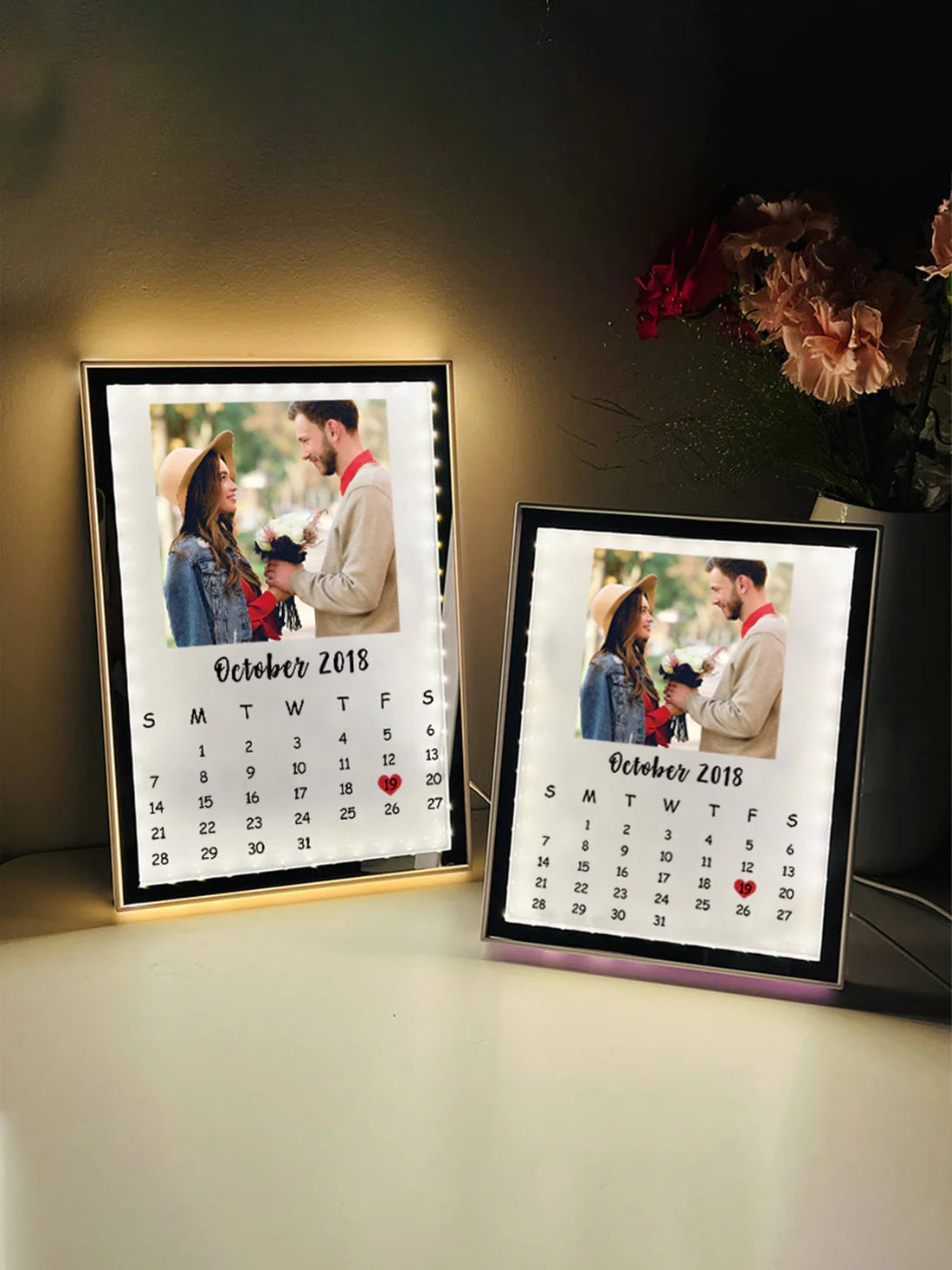 Magic Mirror LED Photo Frame
